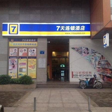 7 Days Inn Guangzhou East Station Yantang Tianpingjia Metro Station Sha-ho-hsü Eksteriør billede